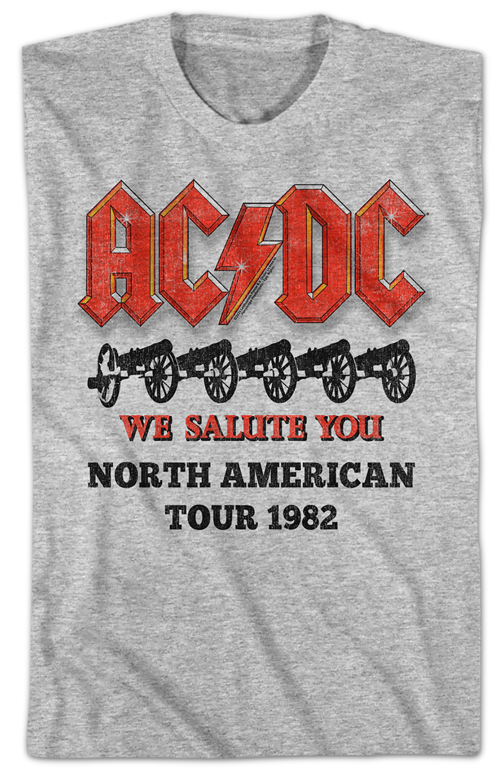 North American Tour 1982 ACDC Shirt product image 2