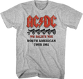 North American Tour 1982 ACDC Shirt product image 1