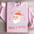Nothing Comes Easy Even Santa With A Clausb Sweatshirt product image 1