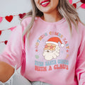Nothing Comes Easy Santa Sweatshirt product image 1