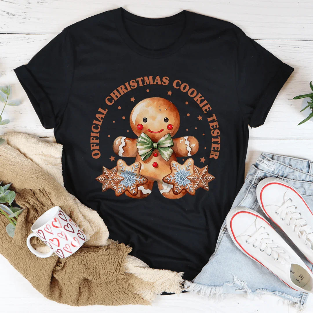Official Christmas Cookie Tester Tee product image 2