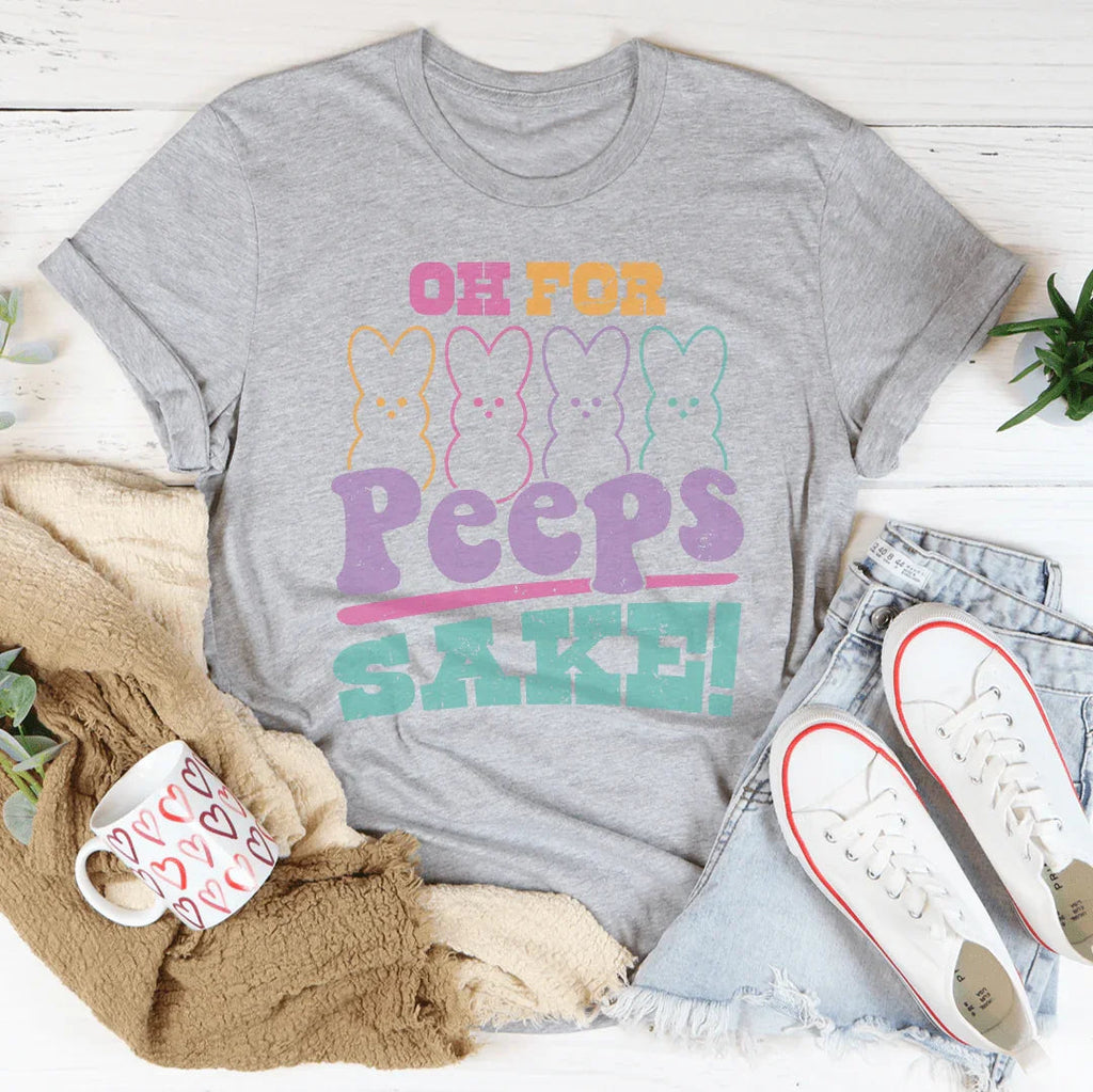 Oh For Peeps Sake Tee product image 4