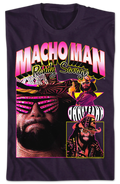 Blackberry Ohhh Yeahh Collage Macho Man Randy Savage T-Shirt product image 1