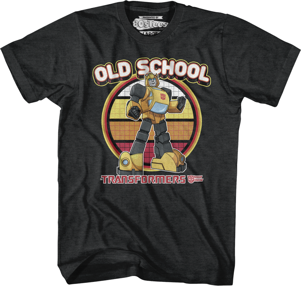 Old School Bumblebee Transformers T-Shirt product image 1
