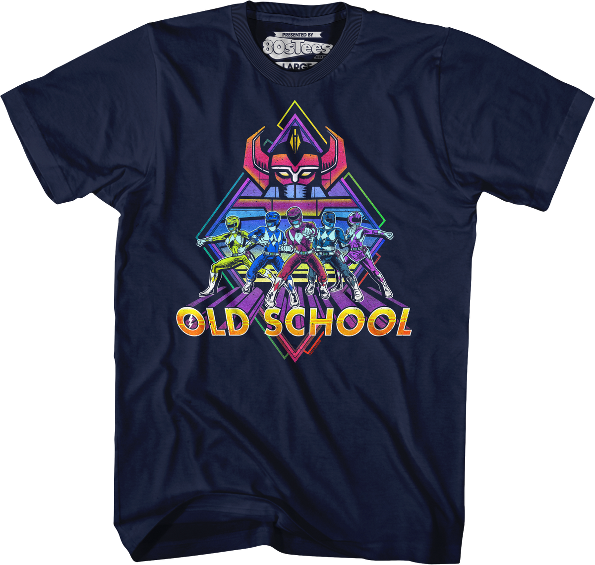Old School Mighty Morphin Power Rangers T-Shirt product image 1