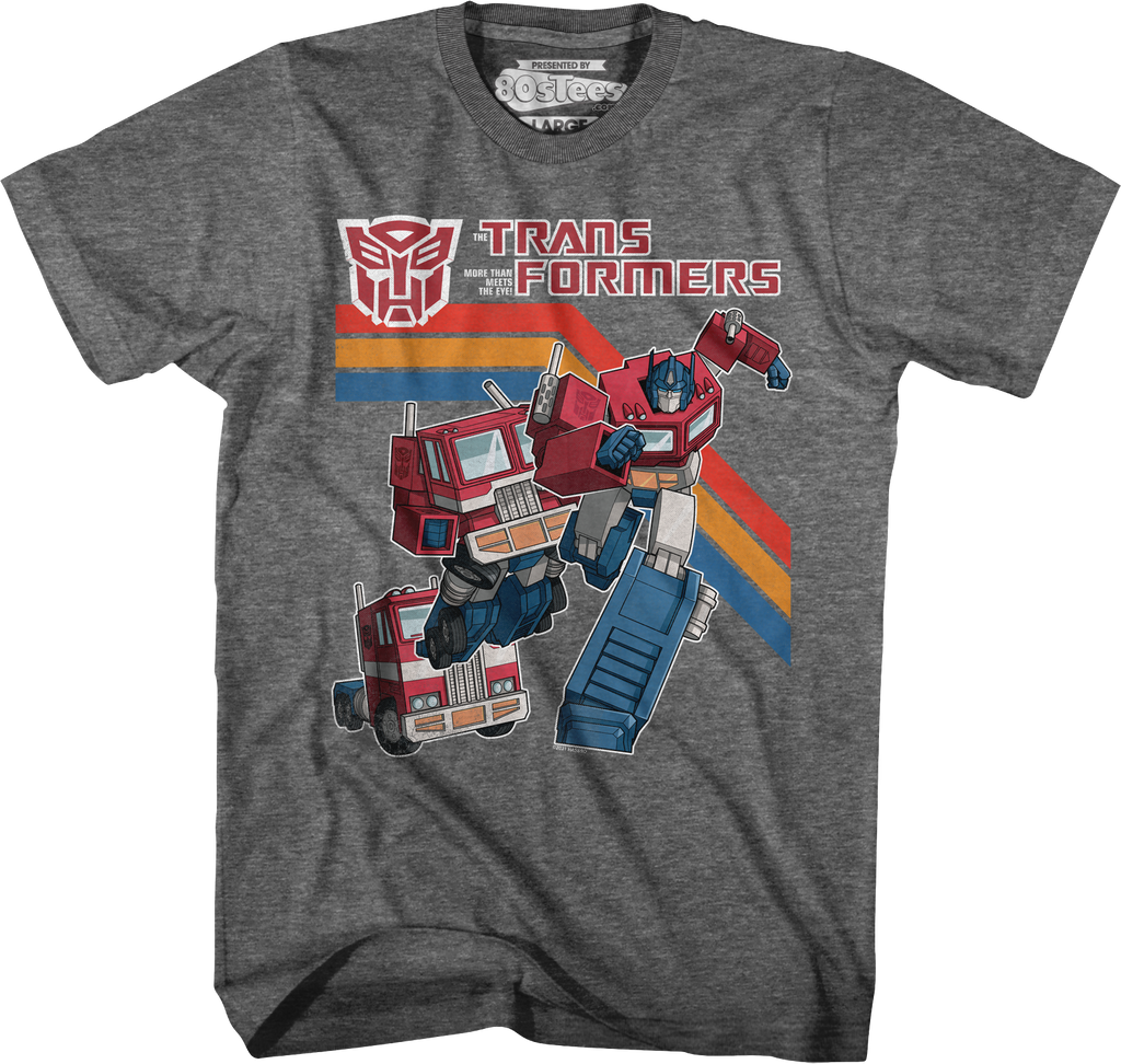 Old School Optimus Prime Transformers T-Shirt product image 1