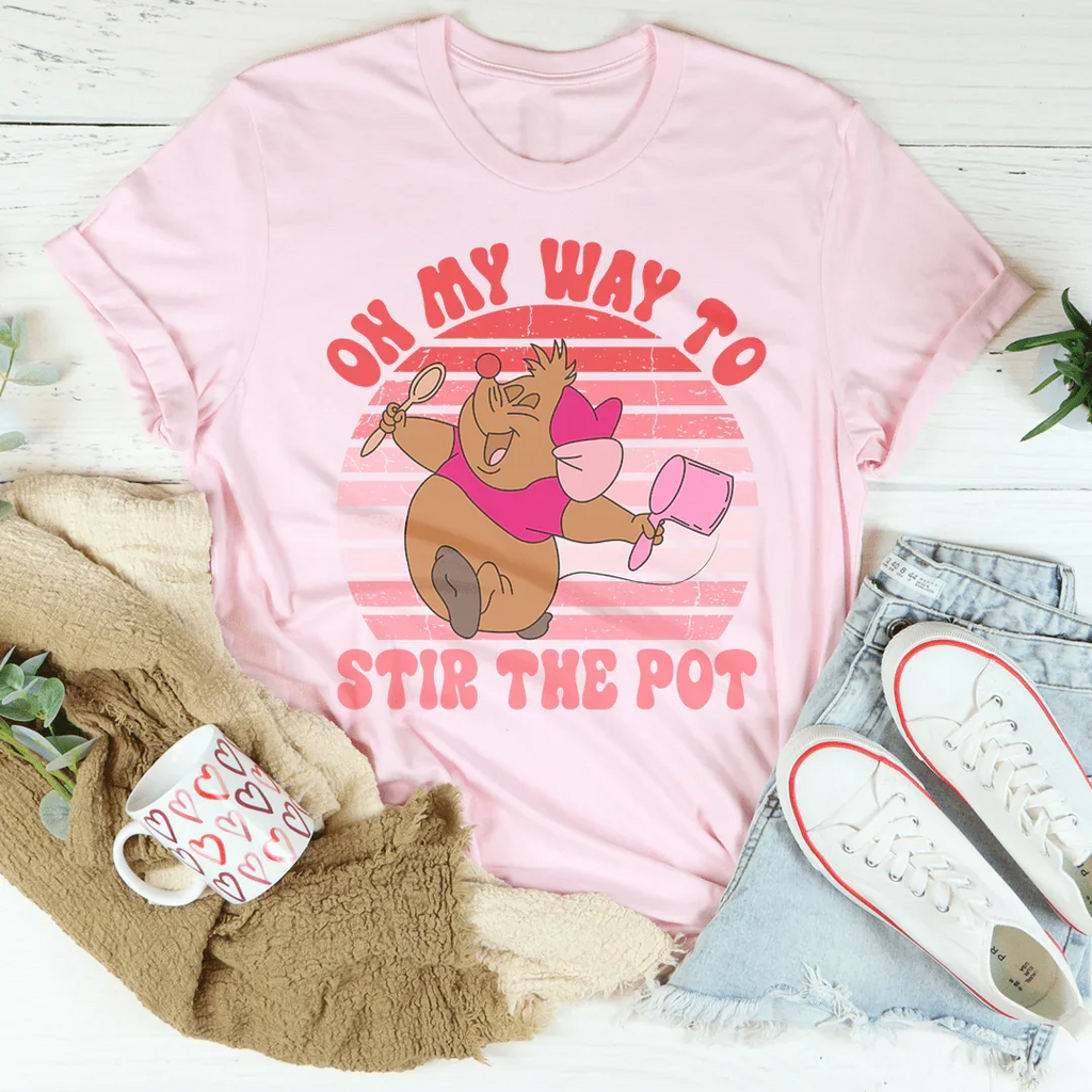 On My Way To Stir The Pot Tee product image 4