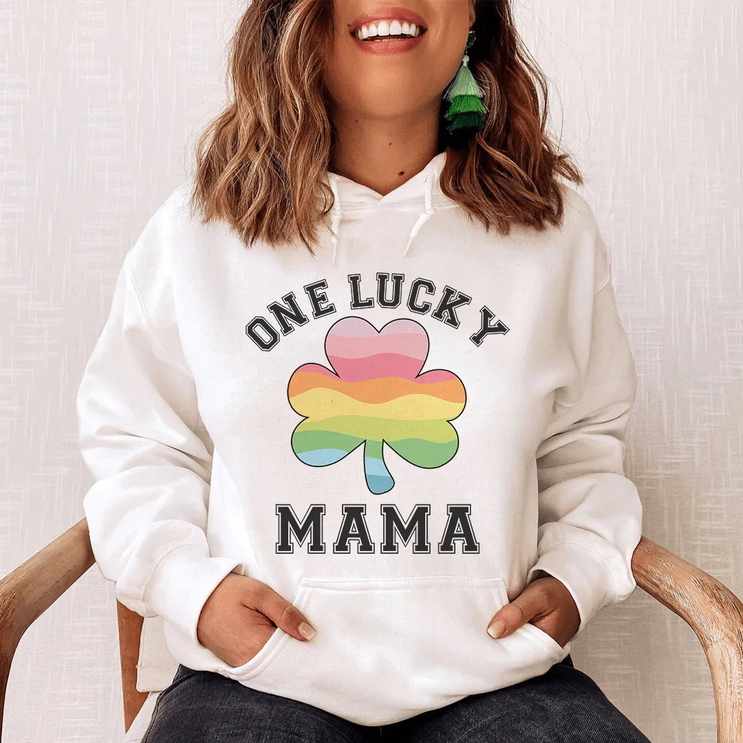 One Lucky Mama Hoodie product image 1
