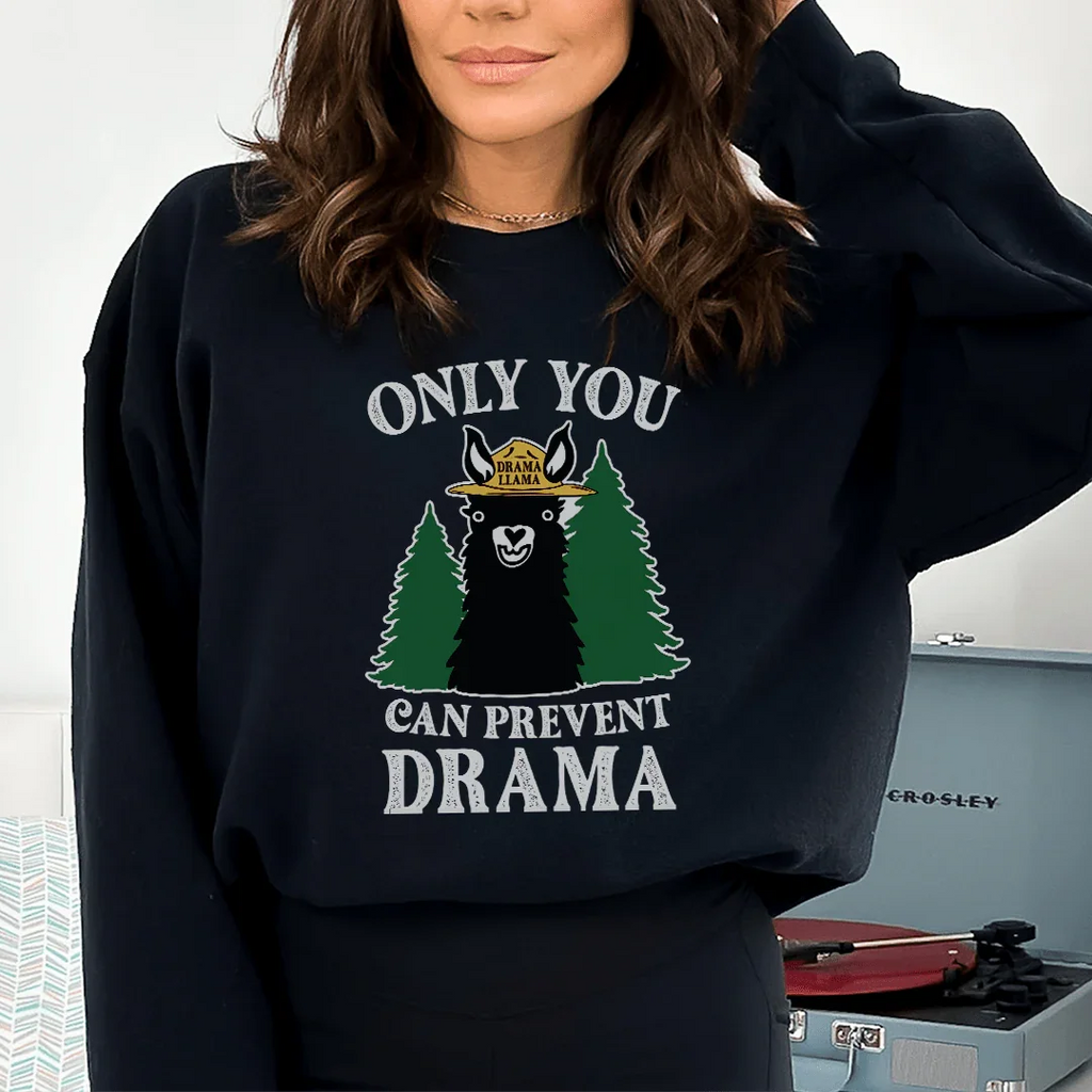 Only You Can Prevent Drama Sweatshirt product image 3