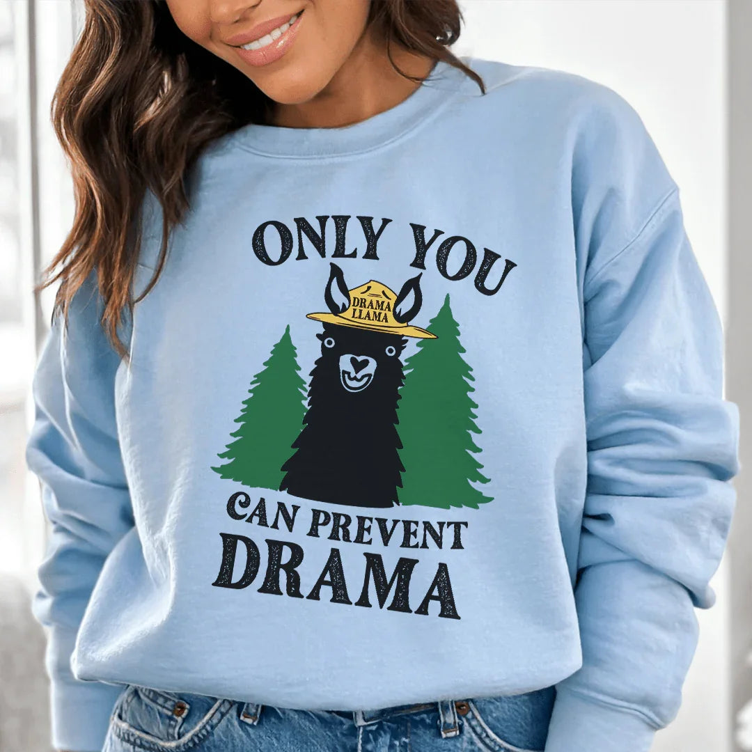 Only You Can Prevent Drama Sweatshirt product image 1