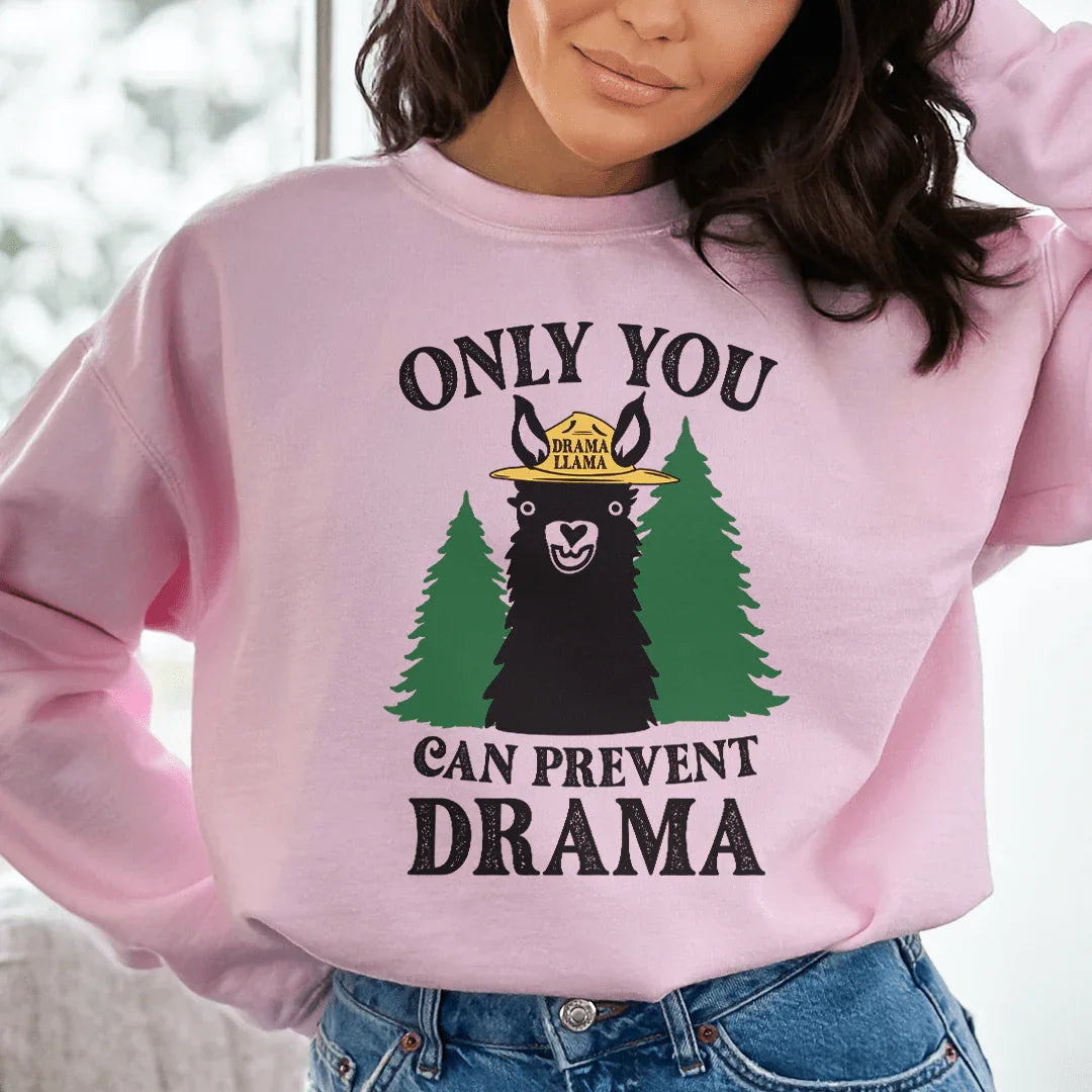 Only You Can Prevent Drama Sweatshirt product image 4