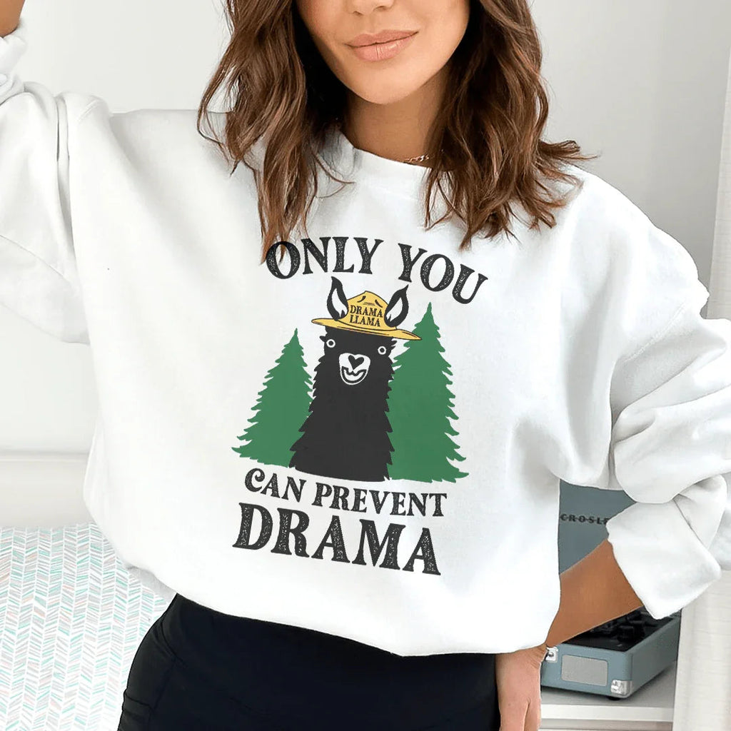 Only You Can Prevent Drama Sweatshirt product image 2
