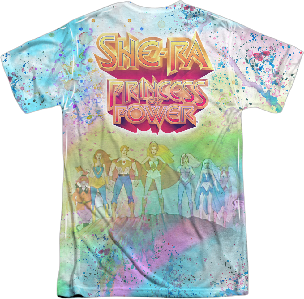 Paint Splattered She-Ra Masters of the Universe T-Shirt product image 3