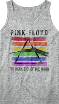 Painted Dark Side of the Moon Pink Floyd Tank Top