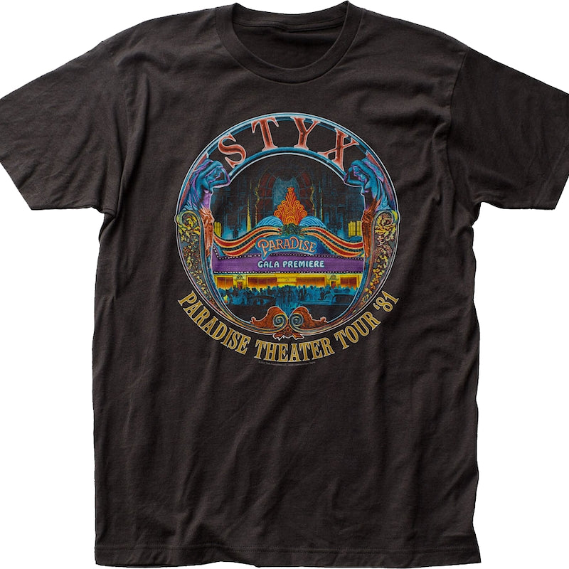 Paradise Theater Tour '81 Styx T-Shirt product image 1