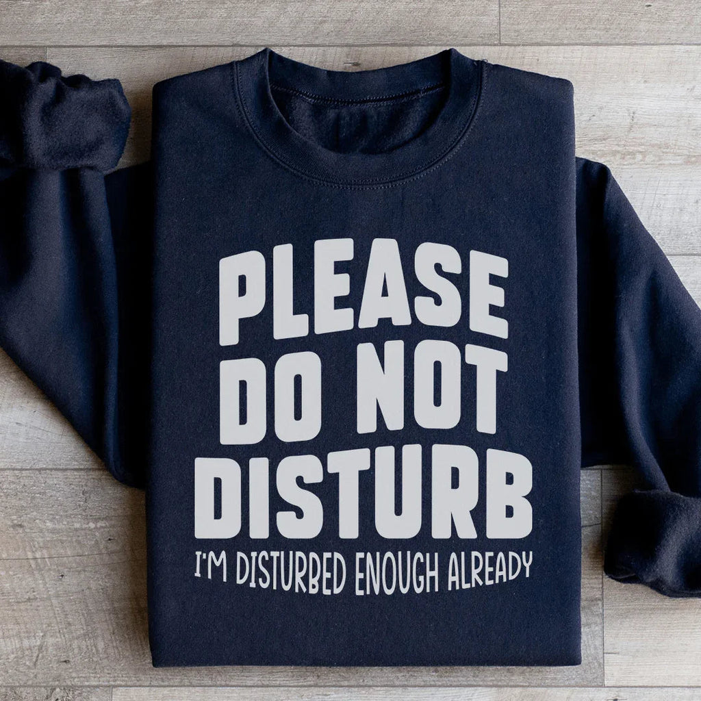 Please Do Not Disturb Sweatshirt product image 3