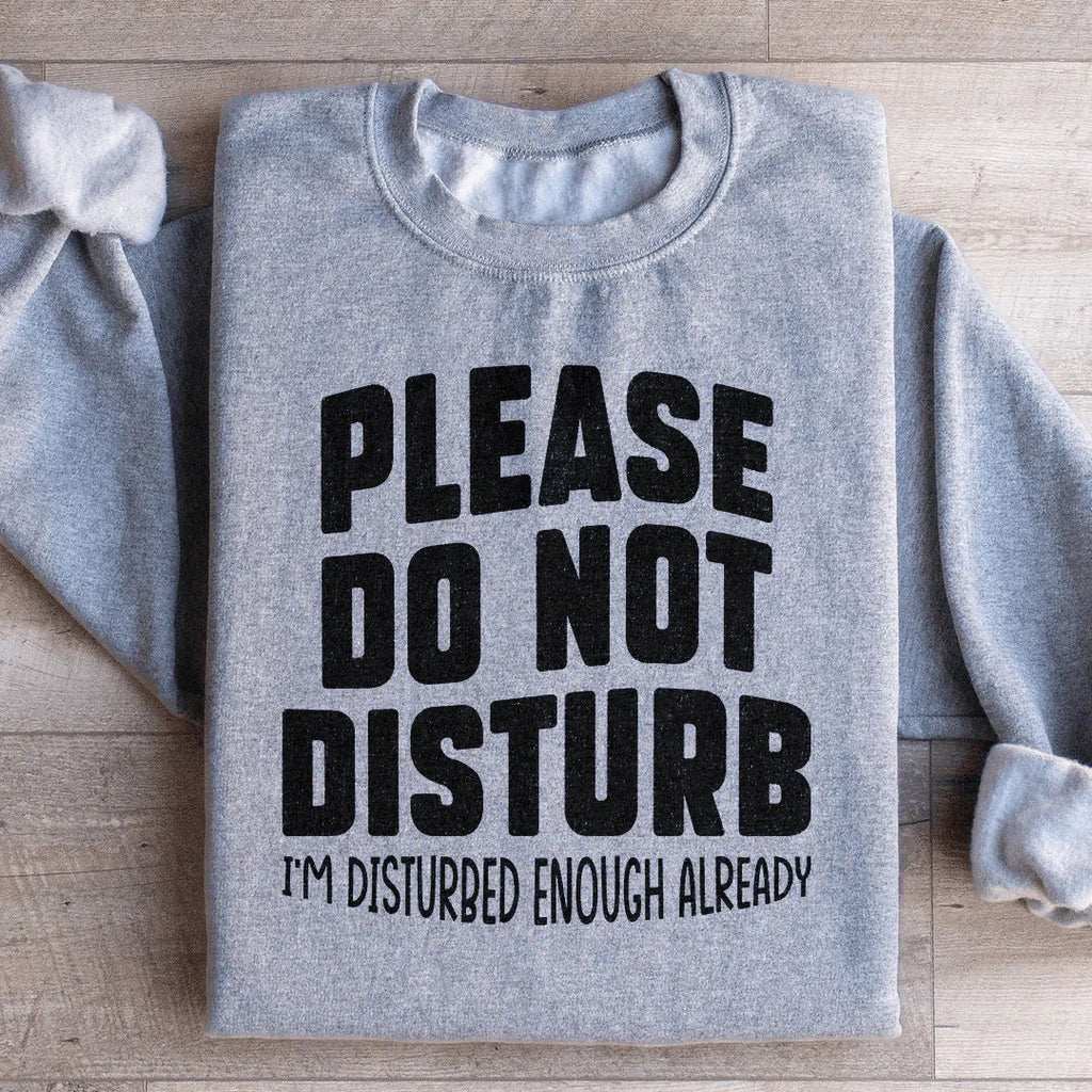 Please Do Not Disturb Sweatshirt product image 4