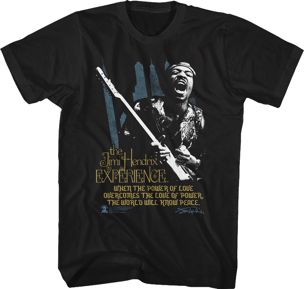 Power Of Love Jimi Hendrix T-Shirt product image 1