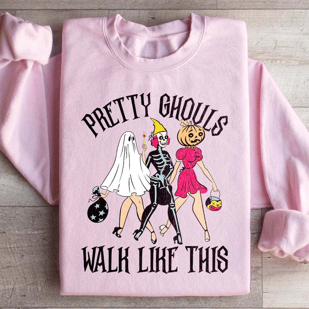 Pretty Ghouls Walk Like This Sweatshirt product image 2