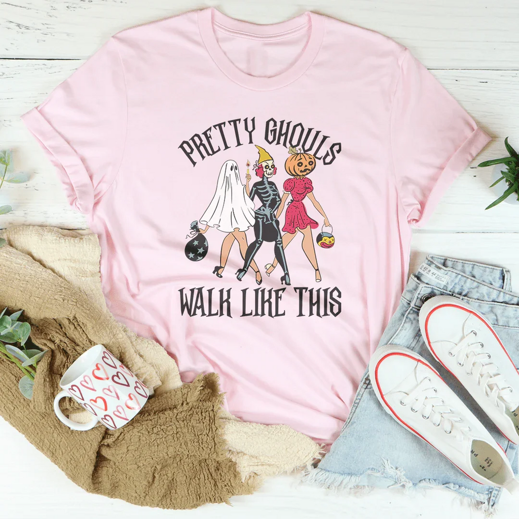 Pretty Ghouls Walk Like This Tee product image 2