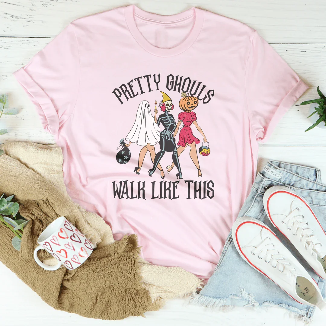 Pretty Ghouls Walk Like This Tee product image 2
