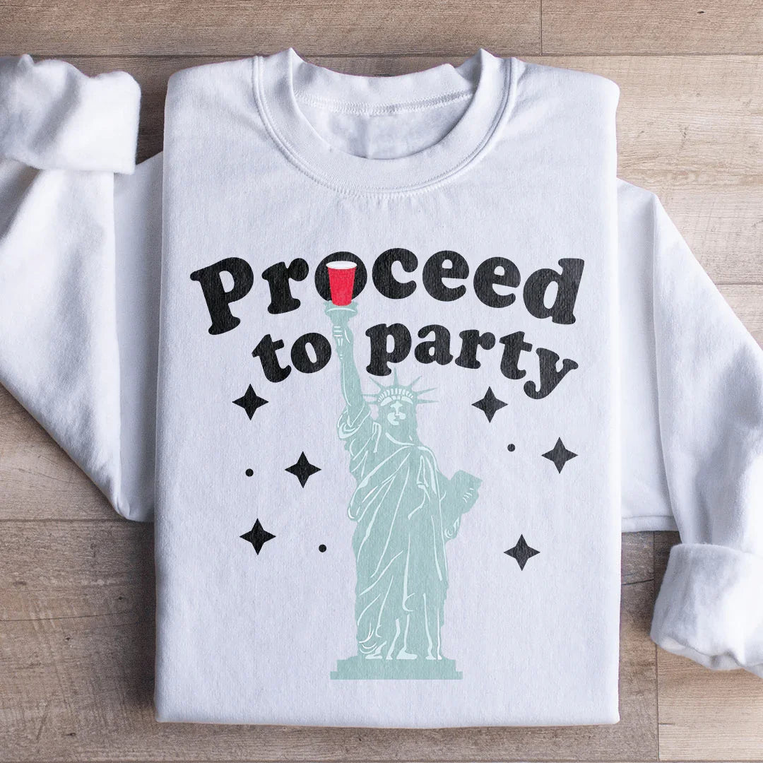Proceed To Party Sweatshirt product image 2