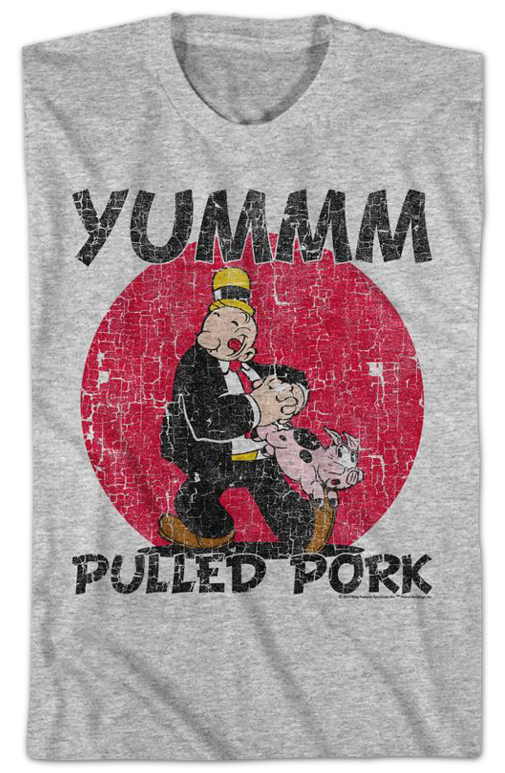 Pulled Pork Popeye T-Shirt product image 2