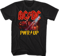PWR UP Band Photo ACDC Shirt product image 1
