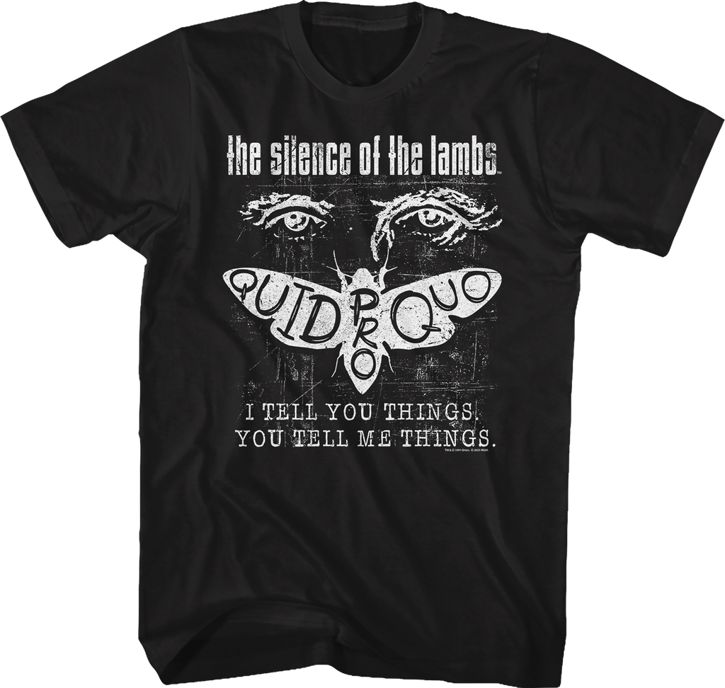 Quid Pro Quo Silence of the Lambs T-Shirt product image 1