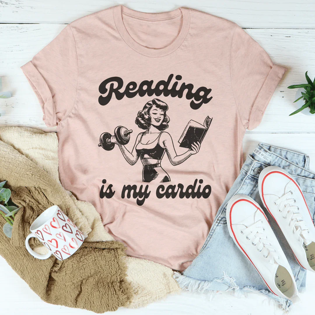 Reading Is My Cardio Tee product image 4