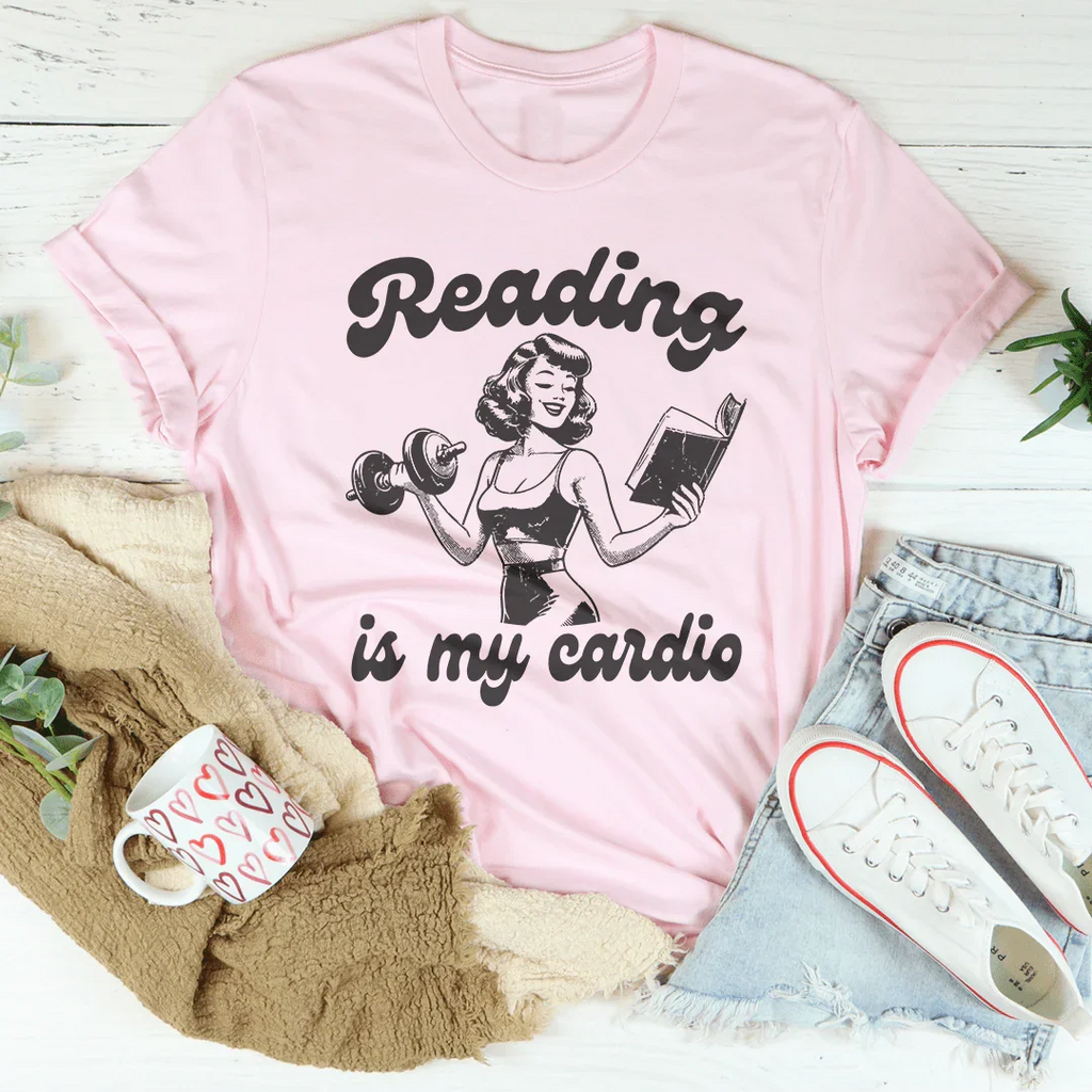 Reading Is My Cardio Tee product image 1
