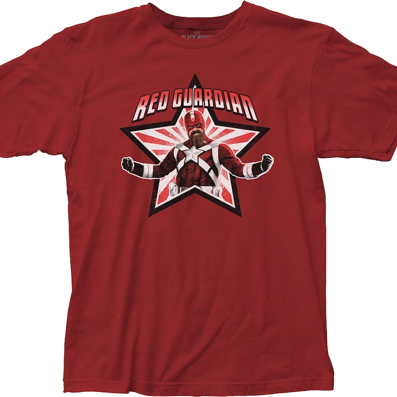 Red Guardian Black Widow Marvel Comics T-Shirt product image 1