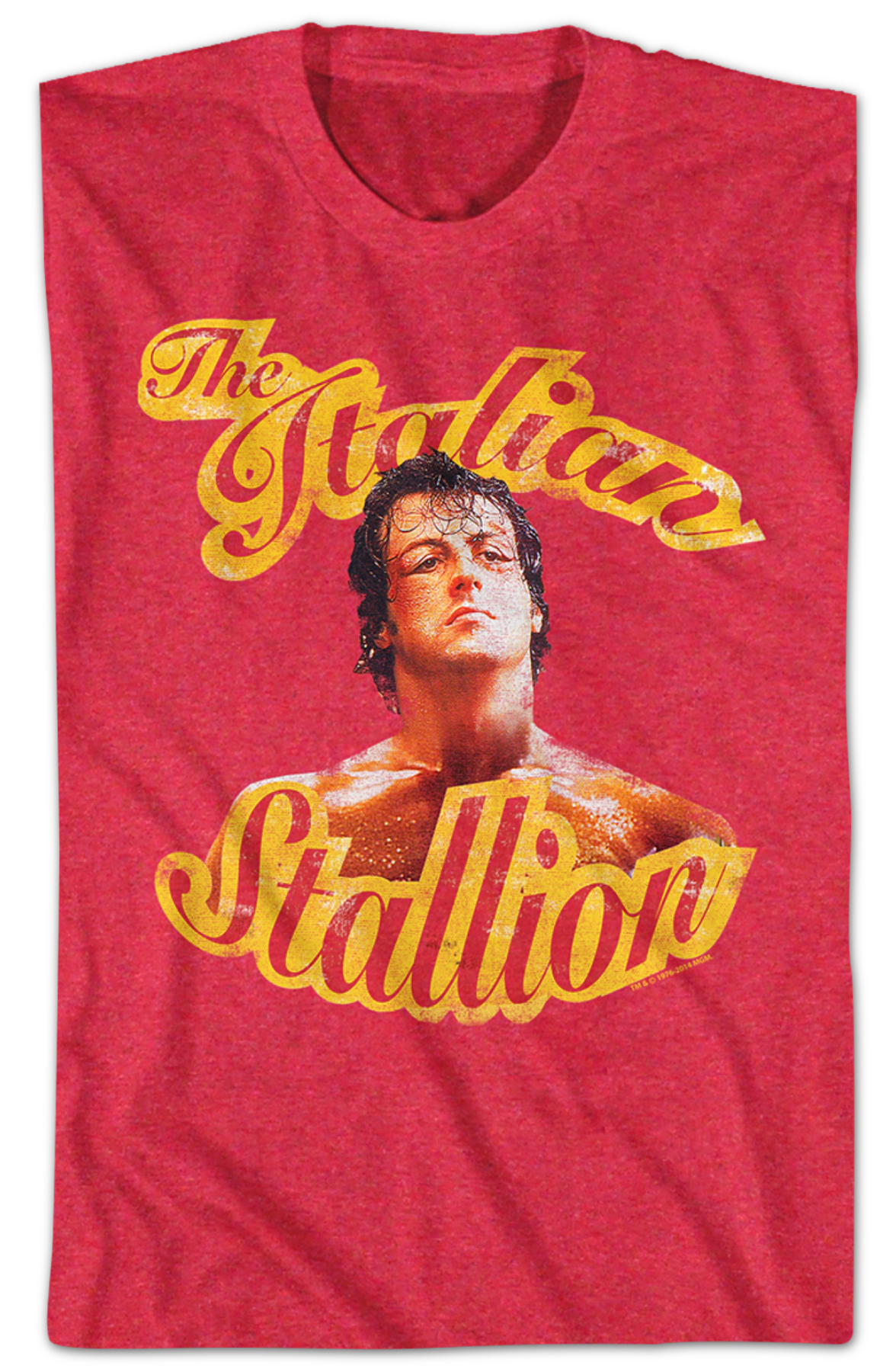Red Italian Stallion Rocky T-Shirt product image 2