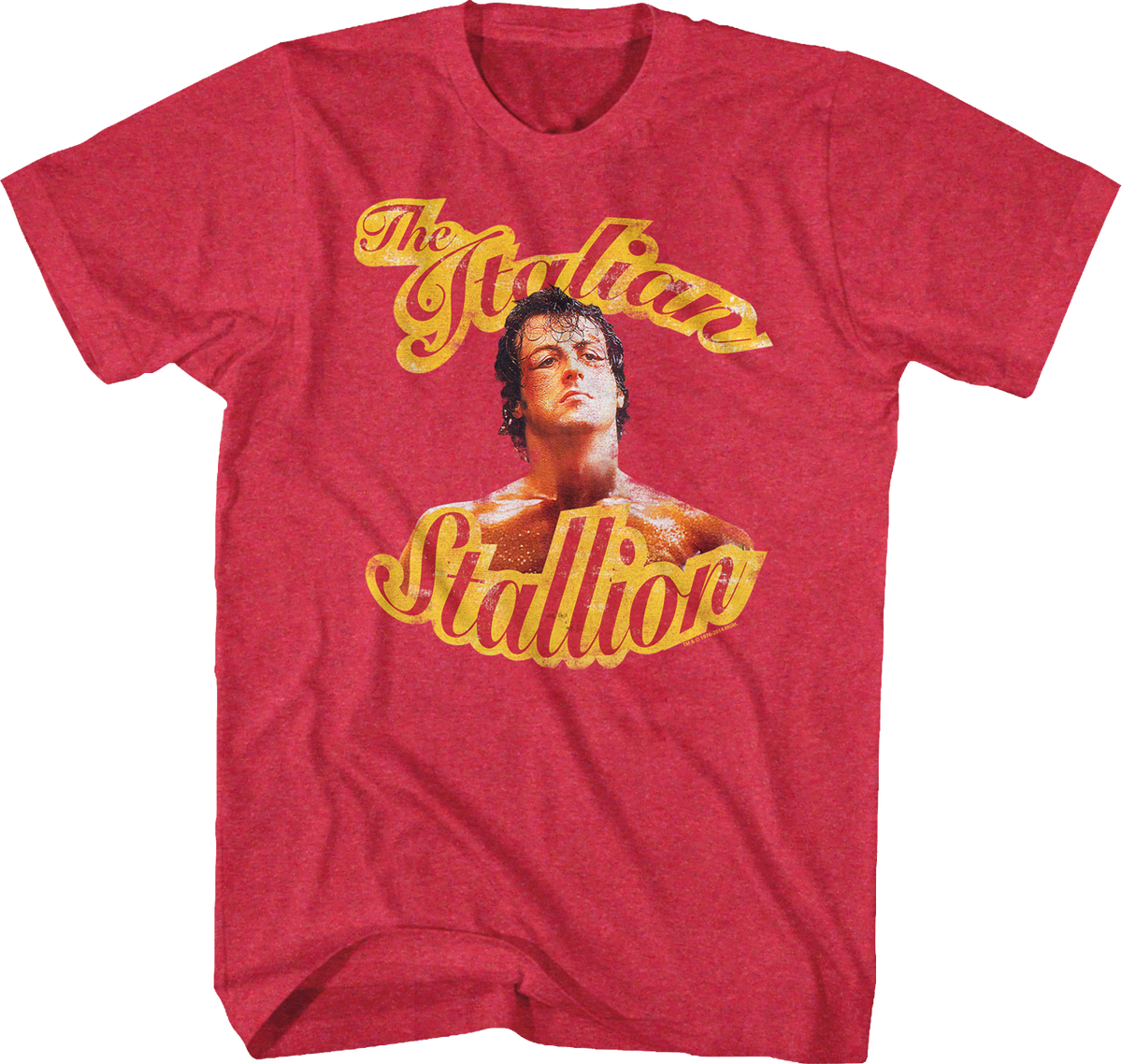 Red Italian Stallion Rocky T-Shirt product image 1
