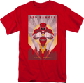 Red Ranger Poster Mighty Morphin Power Rangers T-Shirt