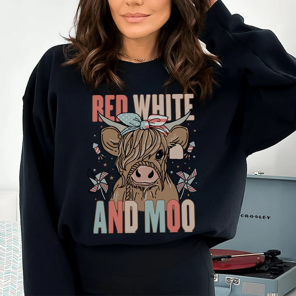 Red White And Moo Tee product image 2