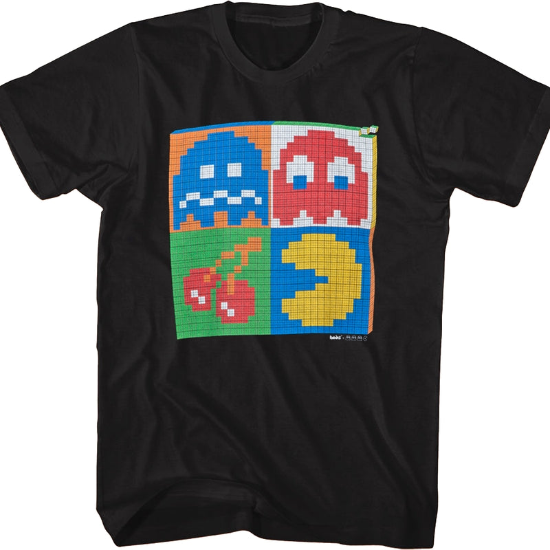 Retro Blocks Pac-Man T-Shirt product image 1