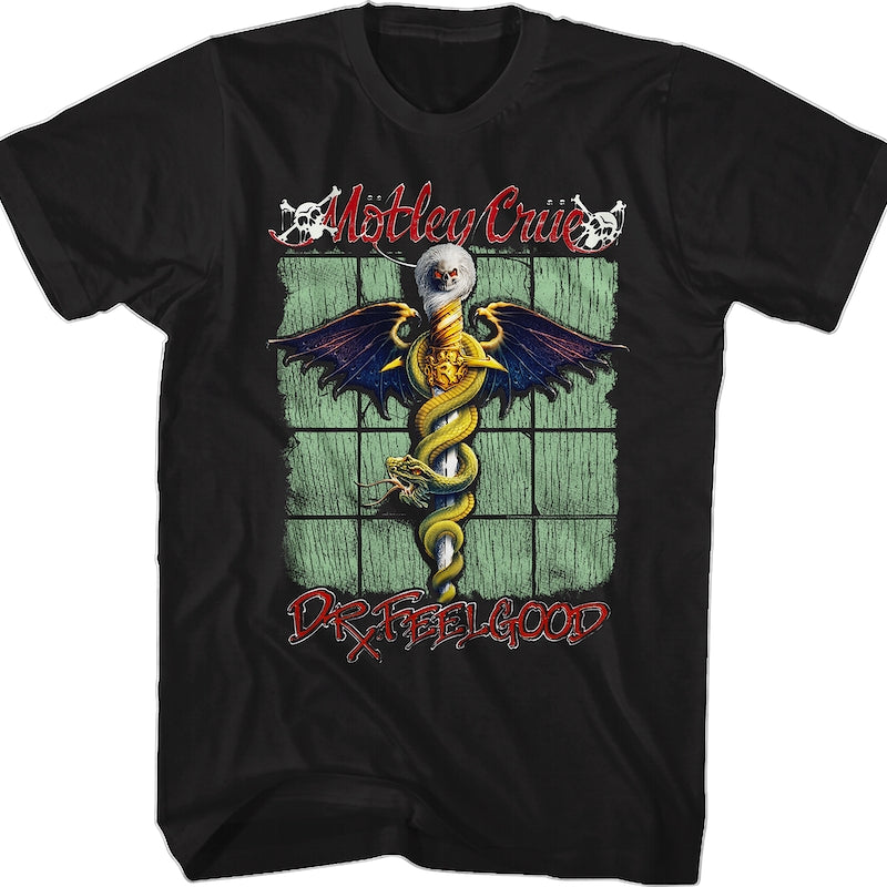 Retro Dr. Feelgood Motley Crue T-Shirt product image 1
