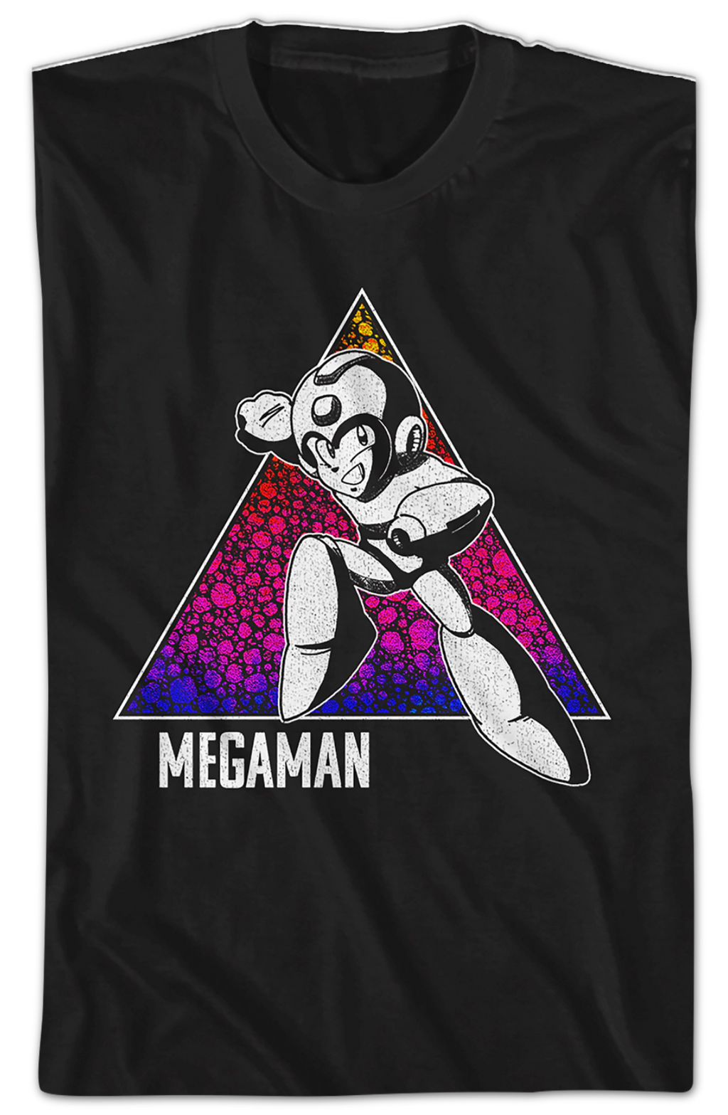 Retro Triangle Mega Man T-Shirt product image 2