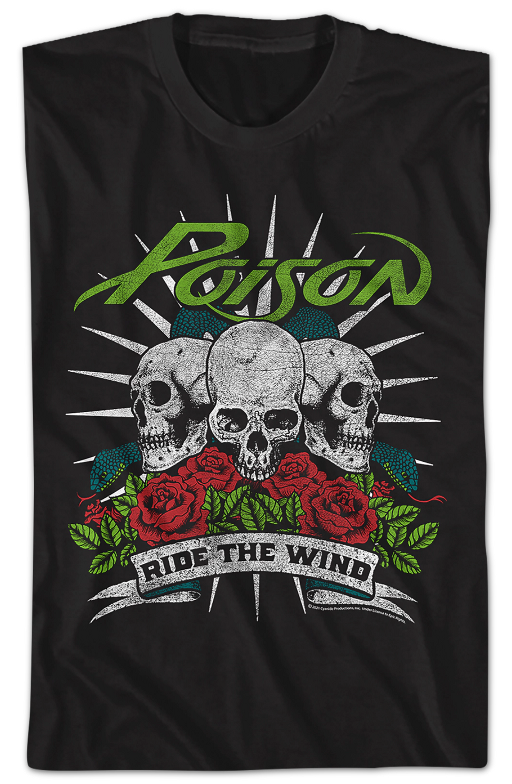 Ride The Wind Poison T-Shirt product image 2