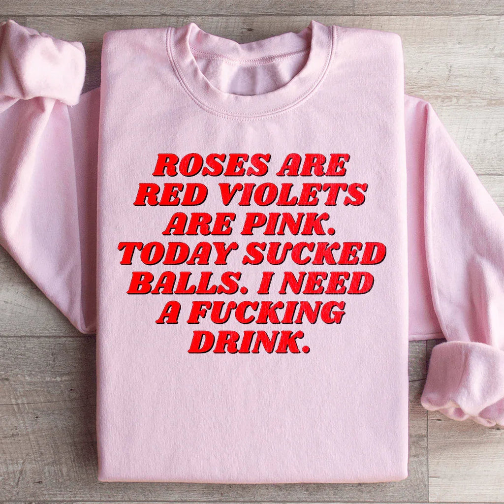 Relatable Bad Day Humor Graphic Fleece Pullover – "Today product image 1
