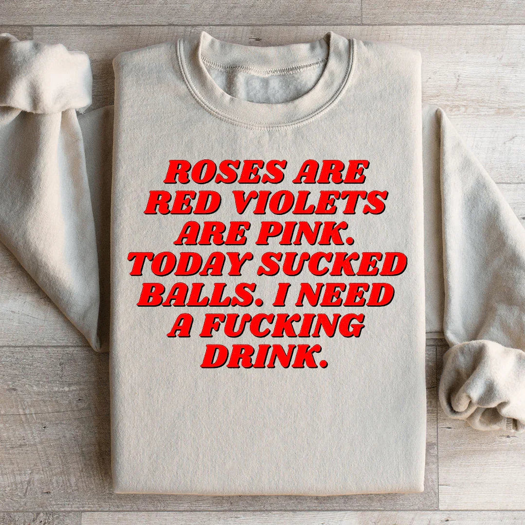 Relatable Bad Day Humor Graphic Fleece Pullover – "Today product image 4
