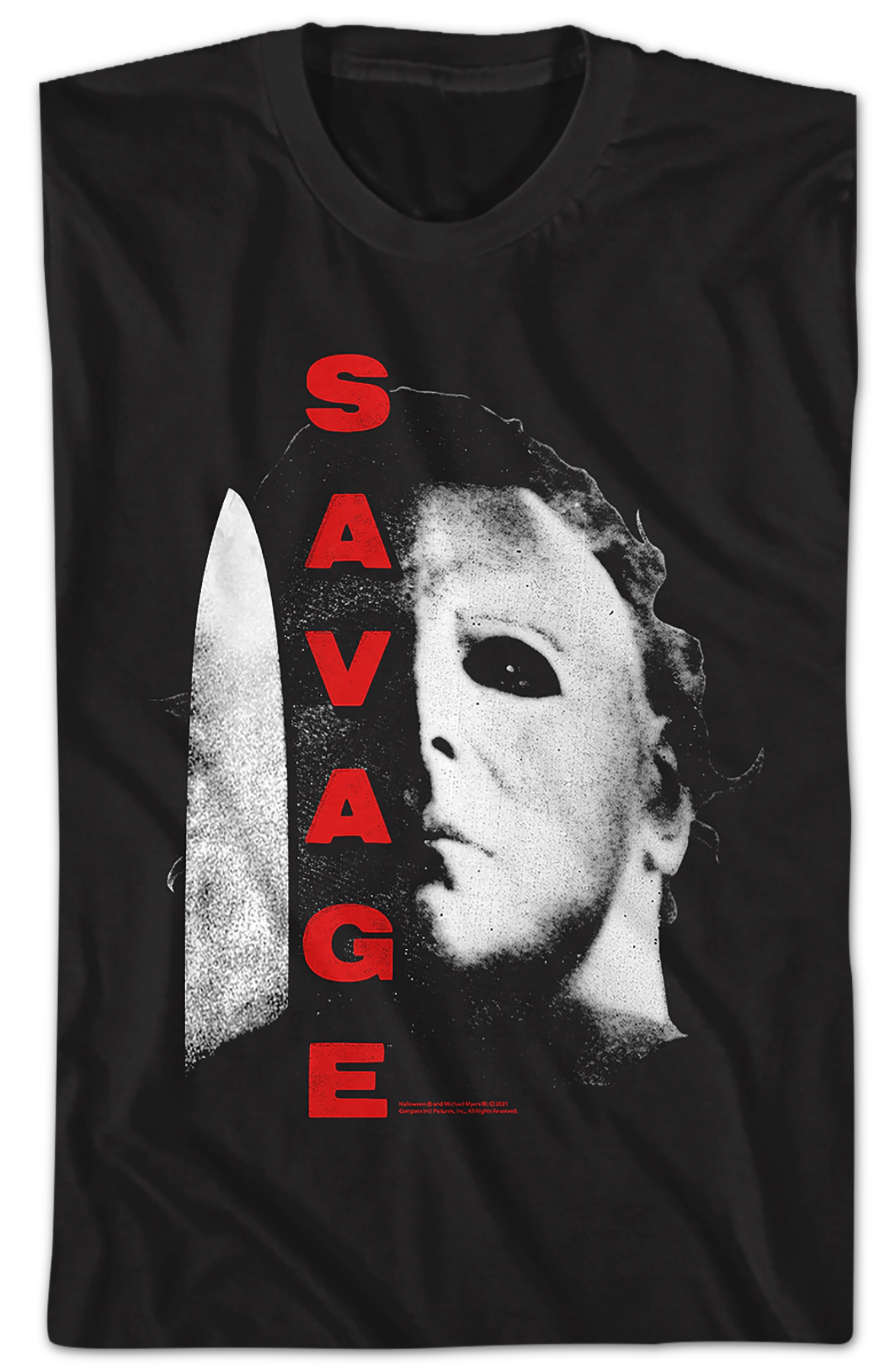 Savage Michael Myers Halloween T-Shirt product image 2