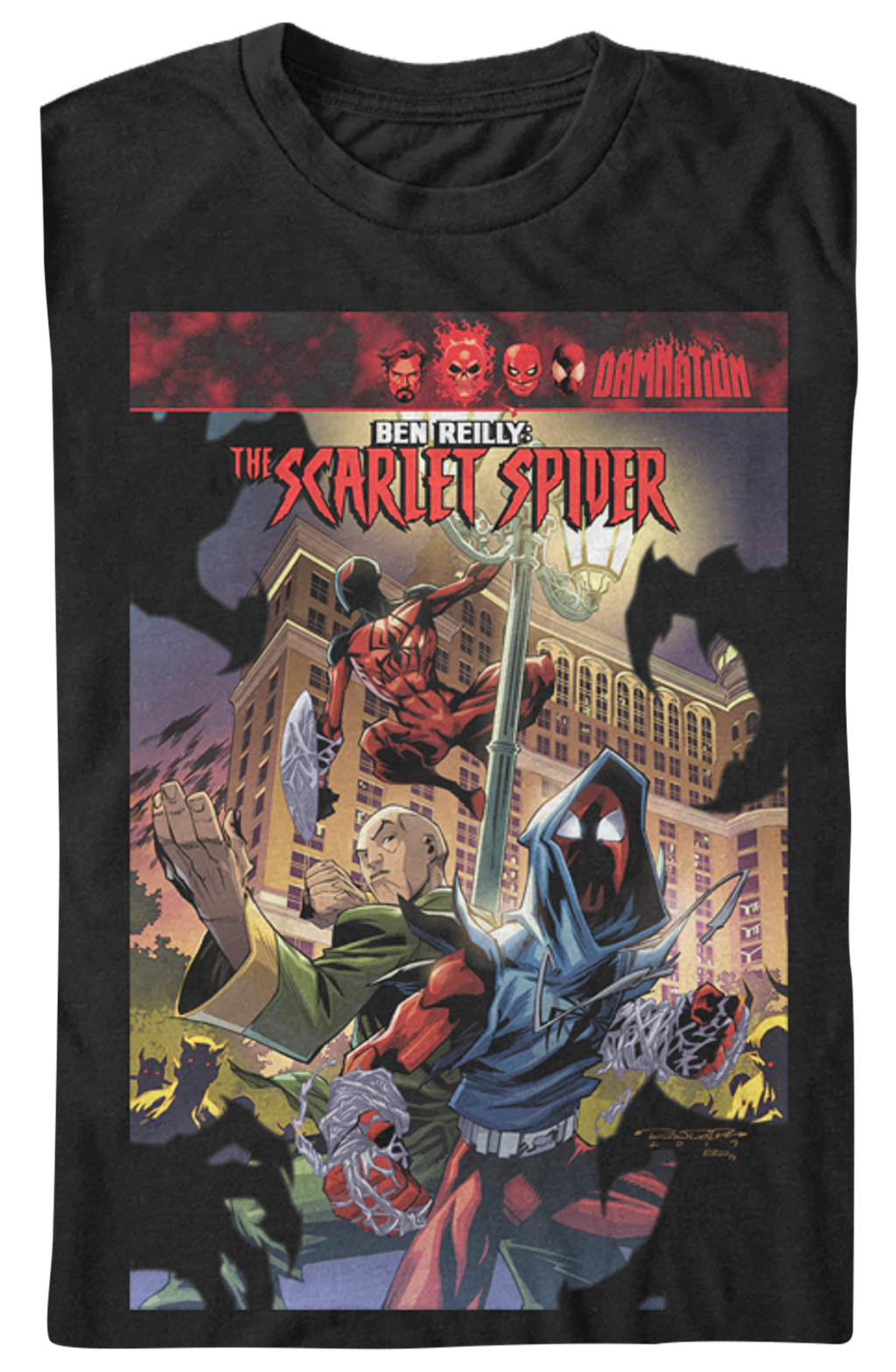 Scarlet Spider Marvel Comics T-Shirt product image 2