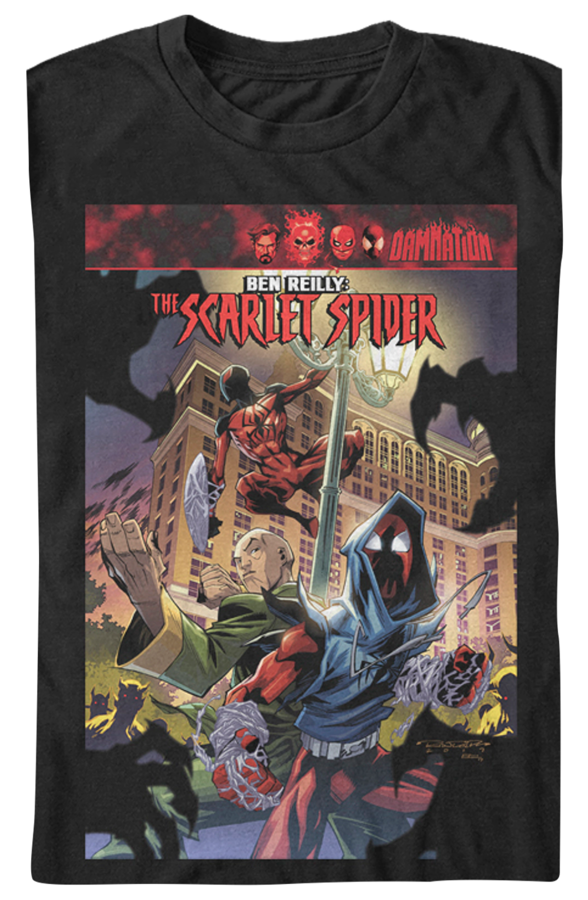 Scarlet Spider Marvel Comics T-Shirt product image 2