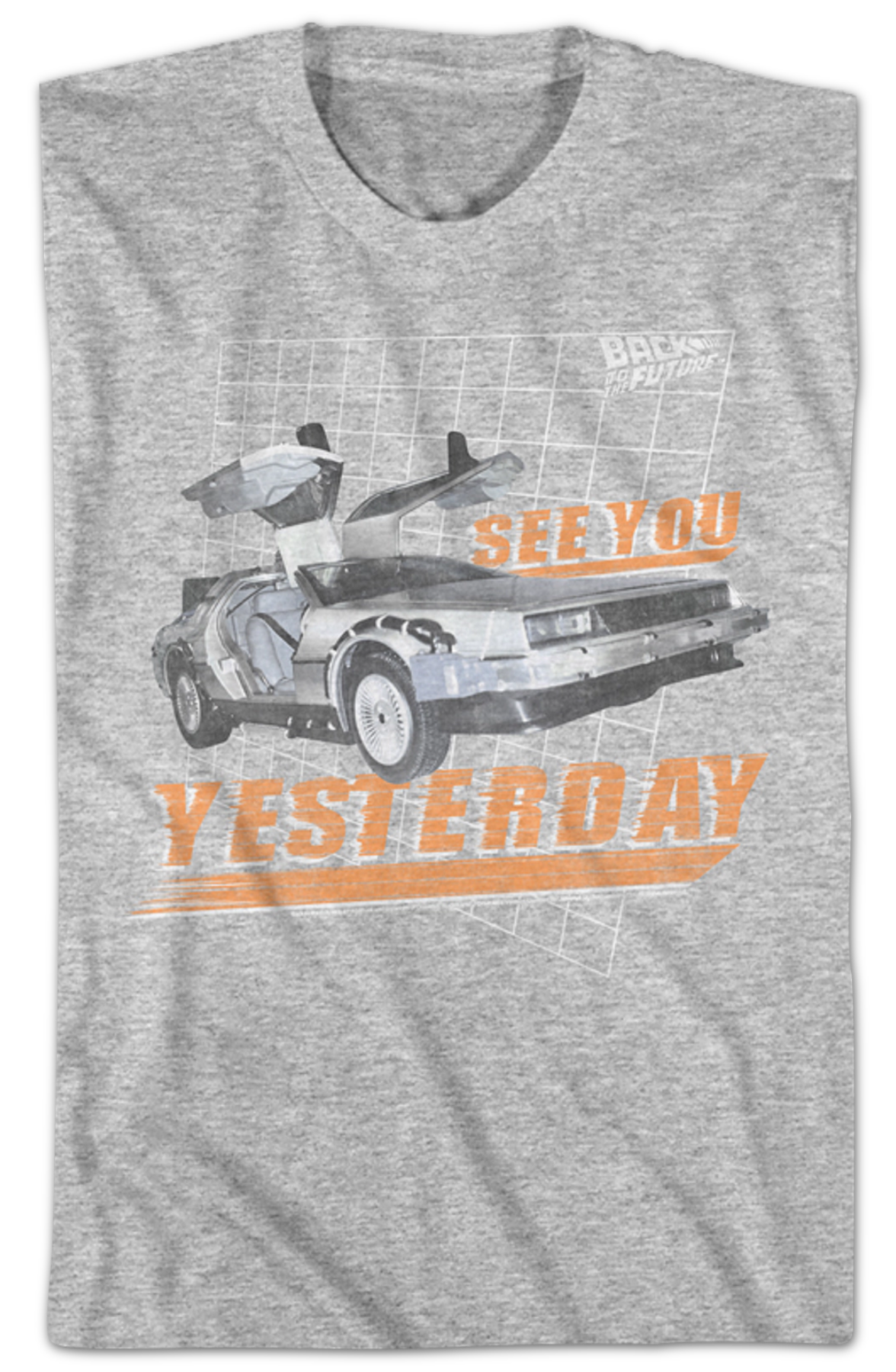 See You Yesterday Back To The Future T-Shirt product image 2