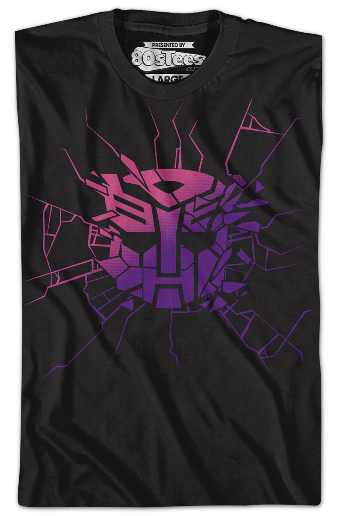 Shattered Glass Autobots Logo Transformers T-Shirt product image 2