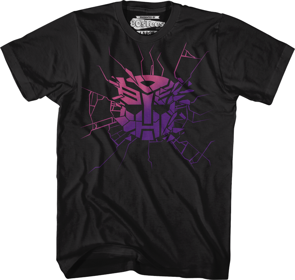 Shattered Glass Autobots Logo Transformers T-Shirt product image 1