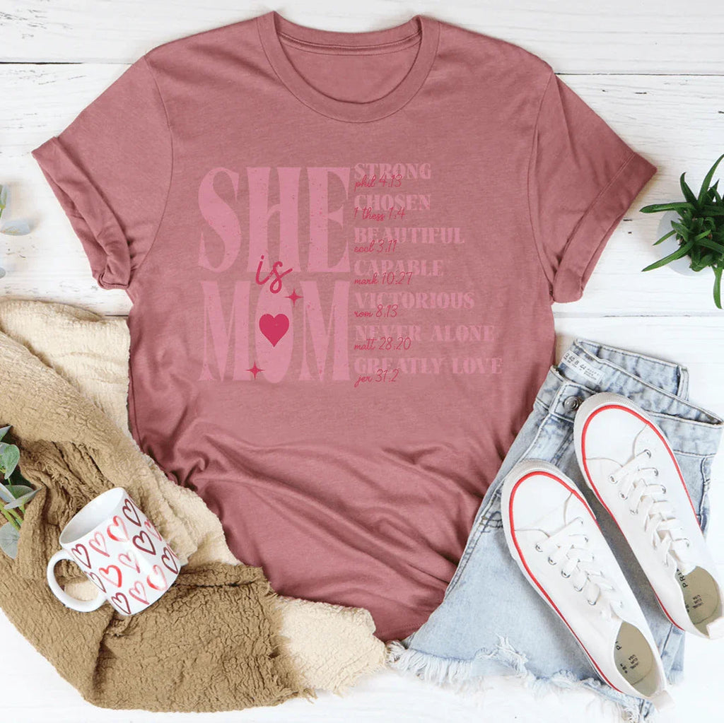 She Is Mom Tee product image 1