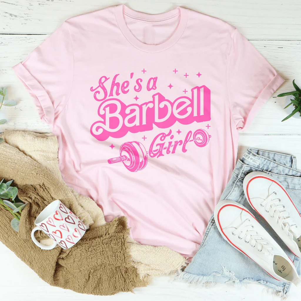 She's A Barbell Girl Tee product image 2